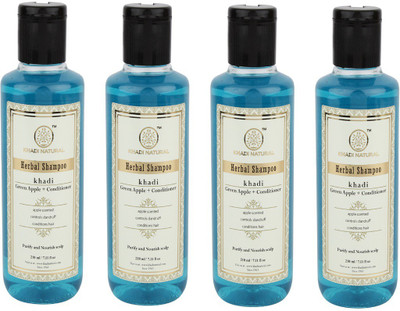 

Khadi Natural Herbal Green Apple +Conditioner Shampoo(840)