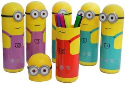 

RIANZ Set Of 6 Colorful Pens Nib Sketch Pens(Set of 6, Multicolor)