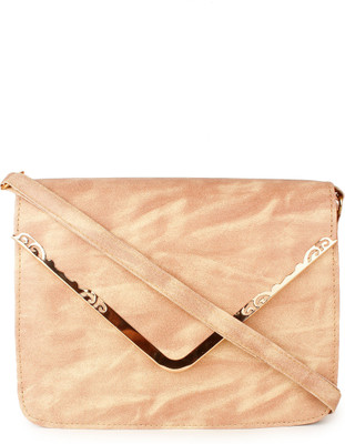 

MODO CALDO Women Casual Beige PU Sling Bag