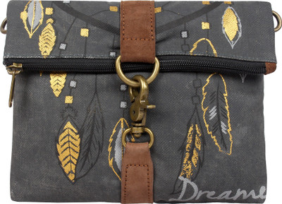 

Mona B Girls Casual Multicolor Canvas Sling Bag