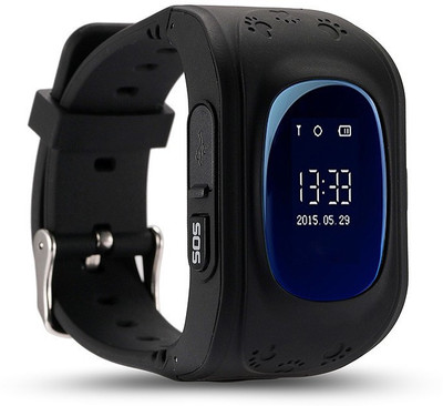 

Mobile Link All Android Compatible(Q50 Black) black Smartwatch(Black Strap Regular)