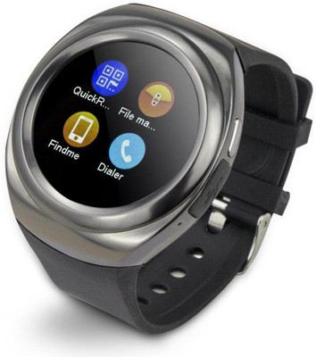 

ESTAR Presenting Bluetooth Smartwatch with Sim- Card Support Compatible with Asus E600 Black Smartwatch(Black Strap Free Size)