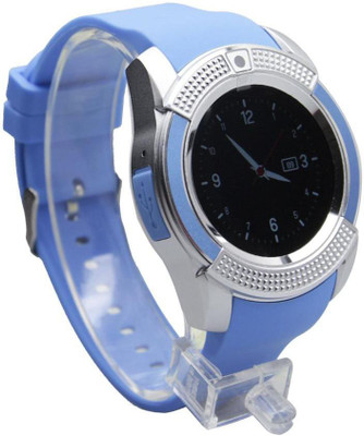 

ESTAR Presenting Bluetooth Smartwatch with Sim- Card Support Compatible with Asus Fonepad 7 FE171CG Blue Smartwatch(Blue Strap Free Size)