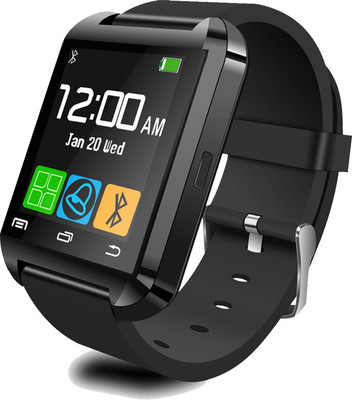 

ESTAR Presenting Bluetooth Smartwatch with Sim- Card Support Compatible with Asus P835 Black Smartwatch(Black Strap Free Size)