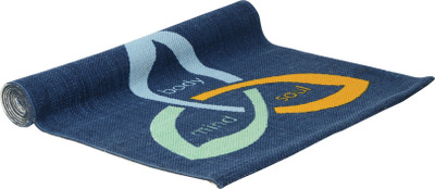 Arka4U ANTI SKID Cotton Blue 4 mm Yoga Mat