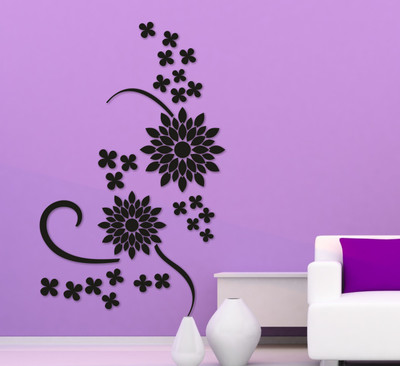 

naveed arts  Acrylic Sticker Sticker(Pack of 1, Black