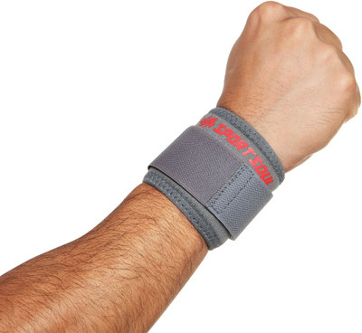 

SportSoul Laminated Fabric Wrist Support(Black