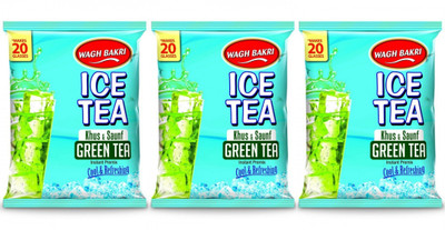 

Waghbakri Khus & Saunf Green Tea Instant Premix Unflavoured Iced Tea(250 g, Vacuum Pack)