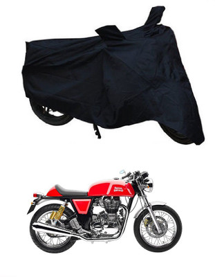 

AutoRight Two Wheeler Cover for Royal Enfield(Continental GT, Black)