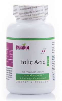 

Zenith Nutrition Folic Acid 2mg-100 Nos(100 No)
