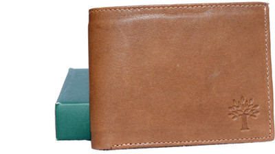 adhritam Men Tan Artificial Leather Wallet(4 Card Slots), Light brown
