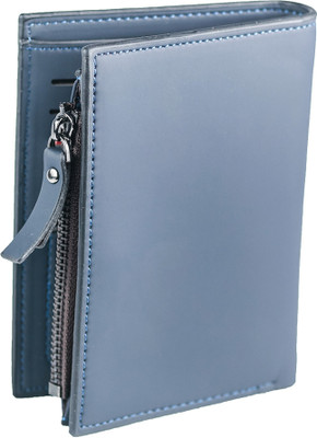 

choice365 Men Blue Artificial Leather, Genuine Leather, Denim Wallet(14 Card Slots)