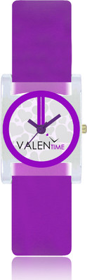 Valentime VT07 New Designer Stylish Girls Purple Watch  - For Women   Watches  (Valentime)