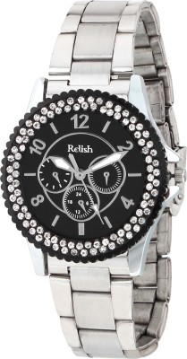 Relish RE-L080BS Trendy Look Watch  - For Girls   Watches  (Relish)