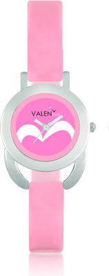 

VALENTIME VT18 New Designer Stylish Girls Pink Watch - For Women