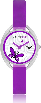 Valentime VT02 New Designer Stylish Girls Purple Watch  - For Women   Watches  (Valentime)