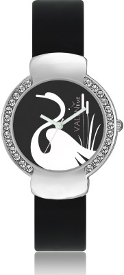 Valentime VT21 New Designer Stylish Girls Black Diamond Watch  - For Women   Watches  (Valentime)