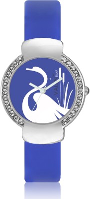 SPINOZA VALENTIME attractive round shaped Big swan hans 10S18 Analog Watch  - For Girls   Watches  (SPINOZA)