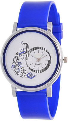 View FASHION POOL PEACOCK DIAL BLUE PEACOCK DIAL BLUE Watch  - For Girls Wrist Watches Price Online(FASHION POOL)