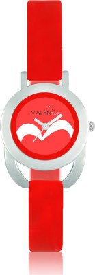 Valentime VT19 New Designer Stylish Girls Red Watch  - For Women   Watches  (Valentime)