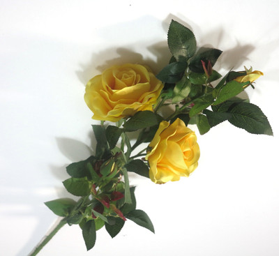 

Importwala Yellow Rose Artificial Flower(23 inch, Pack of 1)