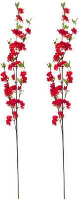 

Importwala Red Assorted Artificial Flower(45.5 inch, Pack of 2)