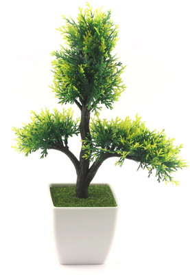 

Importwala Green Assorted Artificial Flower with Pot(12.5 inch, Pack of 1)