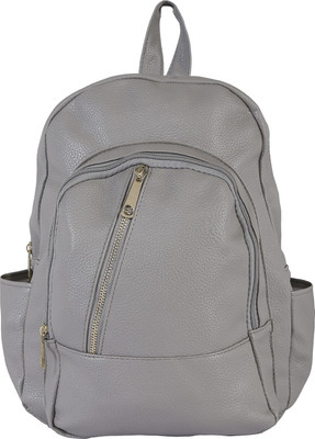

LE CUERO Shoulder Backpack in Grey 2 L Backpack(Grey)