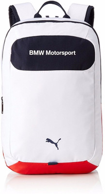 

Puma BMW Motorsport Backpack 21 L Laptop Backpack(Multicolor), White