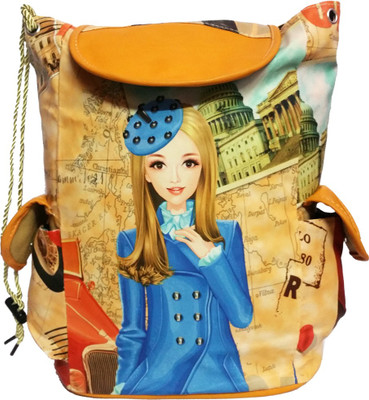 

Luxminet trendy backpack collection for girls & women 3 L Backpack(Blue)