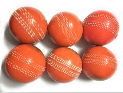 

Forever Online Shopping PVC Color Cricket Balls 6 Cricket Rubber Ball(Pack of 6, Orange)