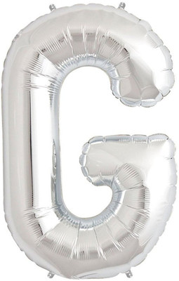 

Shop Online Printed G Alphabet Balloon(Silver, Pack of 1)