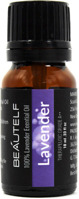 

Beautelf Therapeutic Grade Pure & Natural Lavender Aroma Essential Oil 10 ml(10 ml)