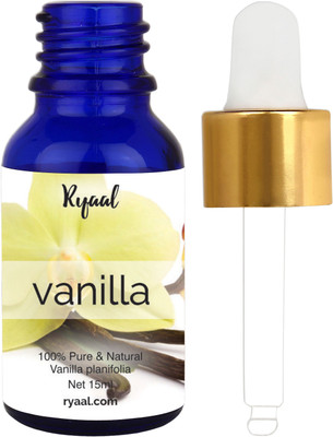 

Ryaal Vanilla Essential Oil - 100% Pure Undiluted Therapeutic Grade 10 Fold Extraction. Perfect for Aromatherapy, Relaxation, Skin Therapy & More!(15 ml)
