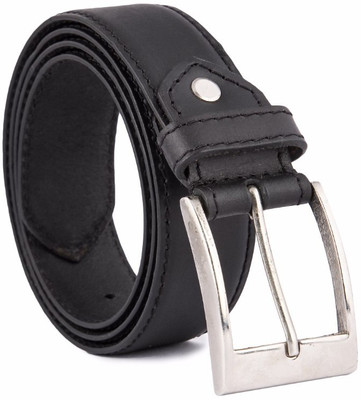 

United Colors of Benetton Men Casual Black Genuine Leather Belt