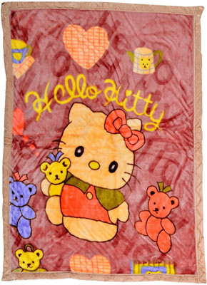 

Feathers Cartoon  Crib Baby Blanket(Polyester, Multicolor
