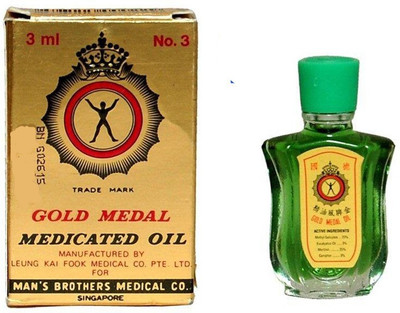 

Gold Medal Medicated Oil 3ml Liquid(3 ml)