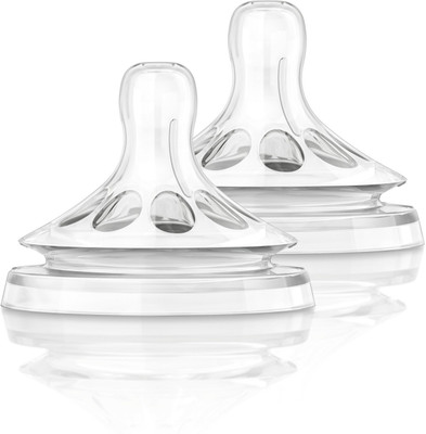 Philips Avent SCF651/27 New Born Flow Nipple(Pack of 2 Nipples)