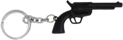 

Tootpado Gun Keychain - Black - (LNTg191) Key Chain(Black)