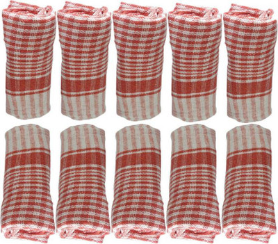 

Ecstasy Wet and Dry Cotton Cleaning Cloth(Pack of 10)