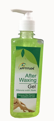 

AFFTITUDE Aloe VeraAfter Wax Gel Removes Wax Residue Conditions Skin A Herbal Preparation No side Effect(500 ml)