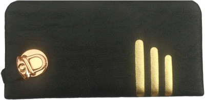 

goldeno Casual Black Clutch