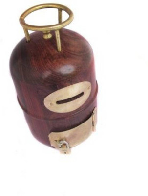 

Khan Handicrafts k75 Coin Bank(Brown)