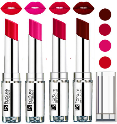 

Forsure Magenta,Mroon,Ruby Red,Rose Pink VELVET MATTE LIPSTICK(Magenta,Maroon,Ruby Red,Rose Pink, 16 g)