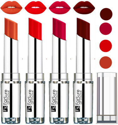 

Forsure Brick Nude,Hot Red,Magenta,Maroon VELVET MATTE LIPSTICK(Brick Nude,Hot Red,Magenta,Maroon, 16 g)