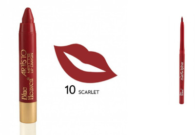 

Blue Heaven ARTISTO lip crayon -10-scarlet with 03 lip liner(Set of 2)