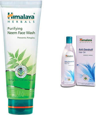 

Himalaya Purifying Neem Face Wash,(Set of 2)