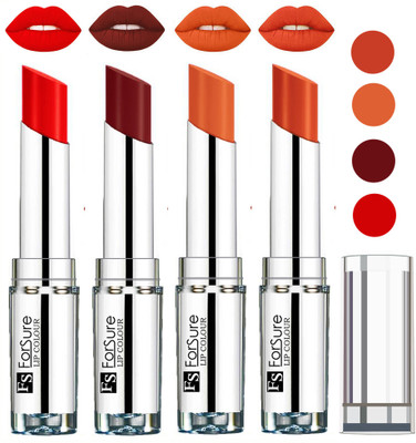 

Forsure Nude,Brick Nude,Orange,Wine VELVET MATTE LIPSTICK(Nude,Brick Nude,Orange,Wine, 16 g)
