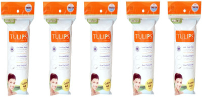 

Tulips Cotton Pads 50 in Each (Pack of 5)(50 Units)