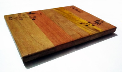 

Craftman Craftman Nature Cheese Chopping Board - Cutting Wood Cutting Board(Multicolor Pack of 1)